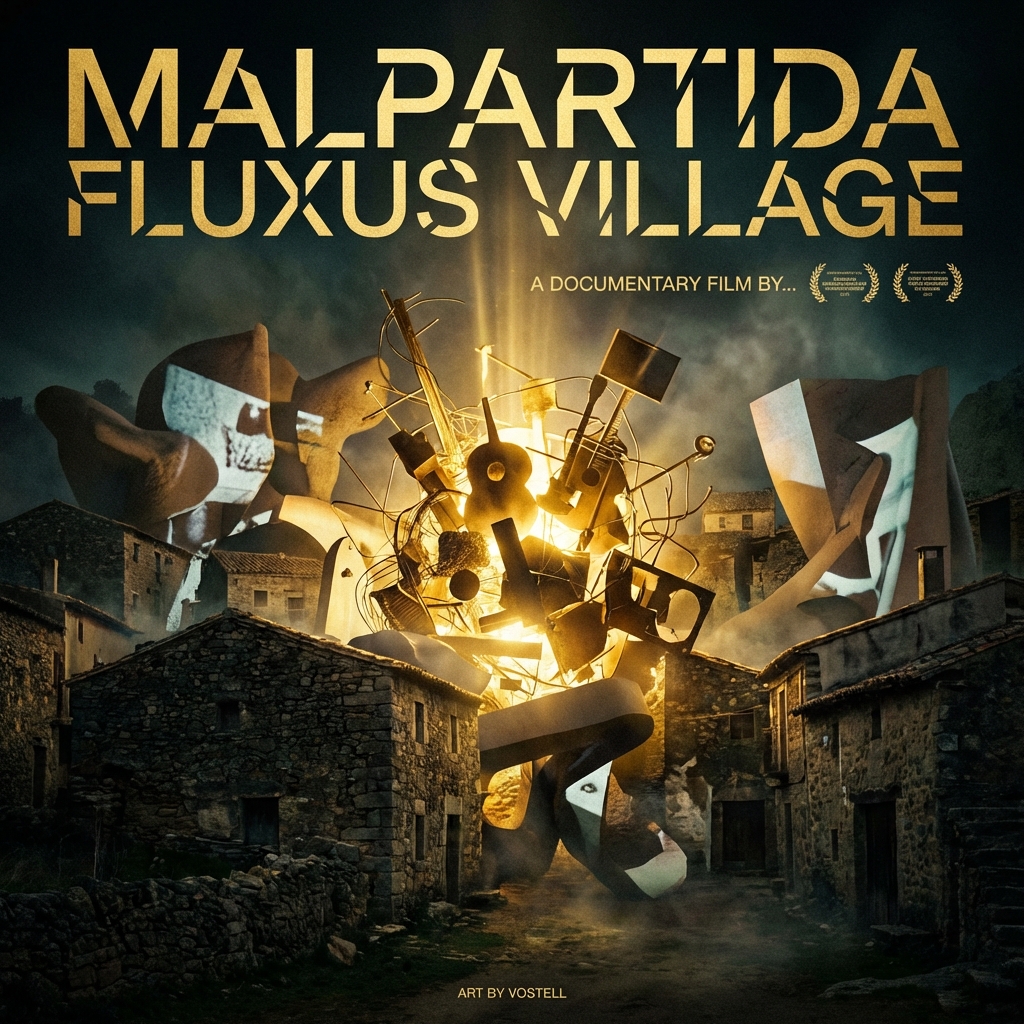 Poster Malpartida Fluxus Village